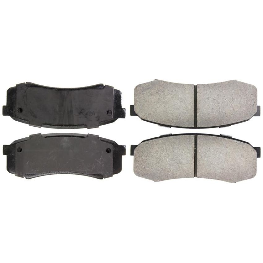 CENTRIC PARTS 306.06060 Centric Fleet Performance Brake Pads with Hardware