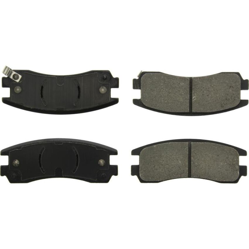 CENTRIC PARTS 306.06980 Centric Fleet Performance Brake Pads with Hardware