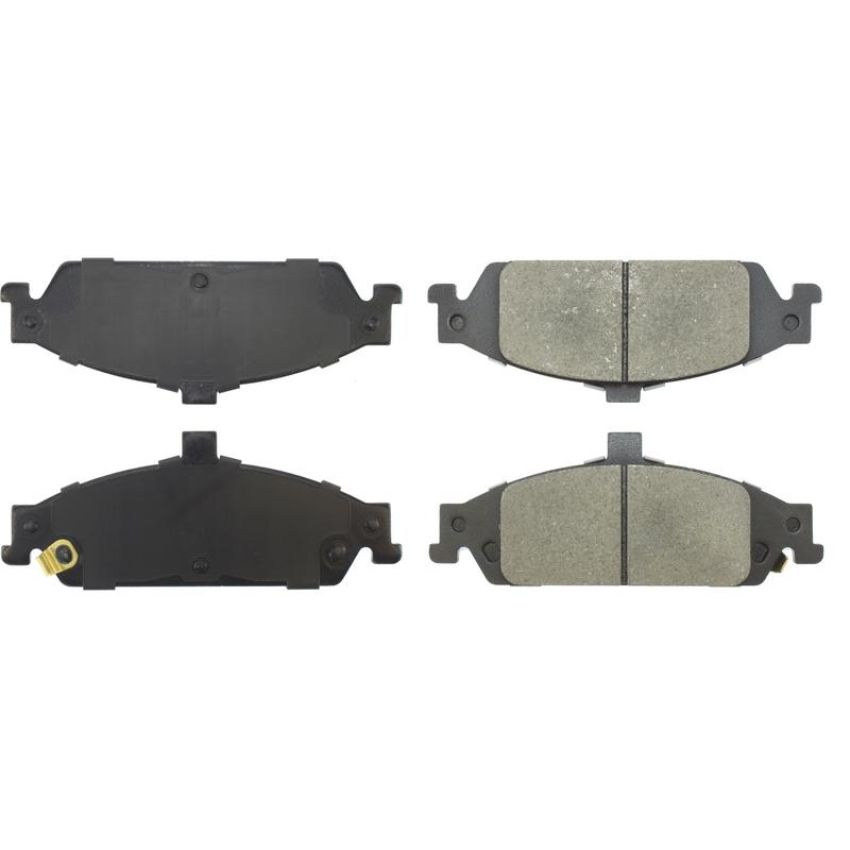 CENTRIC PARTS 306.07270 Centric Fleet Performance Brake Pads with Hardware