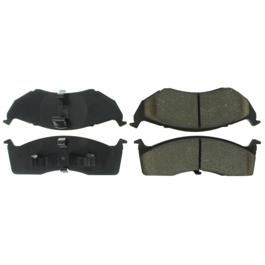 CENTRIC PARTS 306.07300 Centric Fleet Performance Brake Pads with Hardware