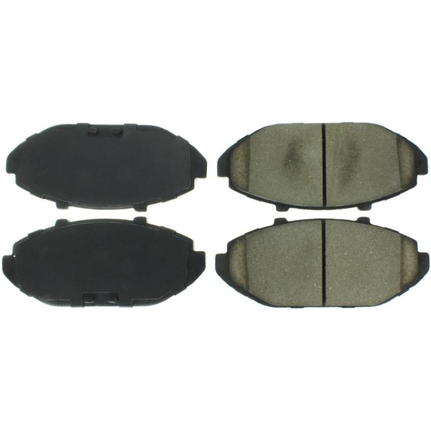 CENTRIC PARTS 306.07480 Centric Fleet Performance Brake Pads with Hardware