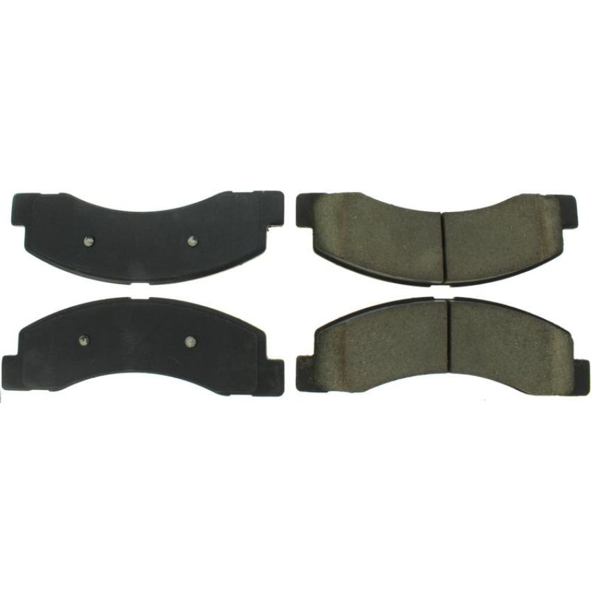 CENTRIC PARTS 306.07560 Centric Fleet Performance Brake Pads with Hardware