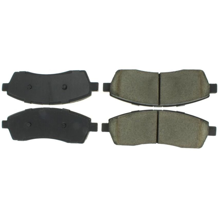 CENTRIC PARTS 306.07570 Centric Fleet Performance Brake Pads with Hardware