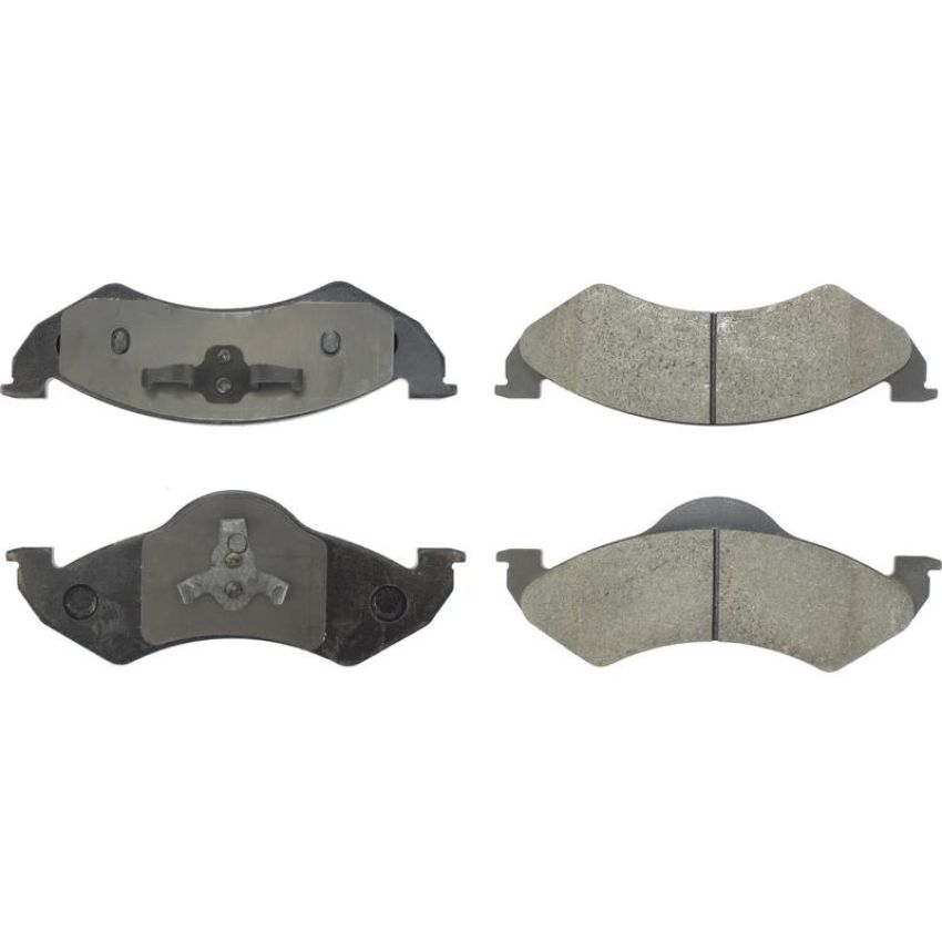 CENTRIC PARTS 306.08200 Centric Fleet Performance Brake Pads with Hardware
