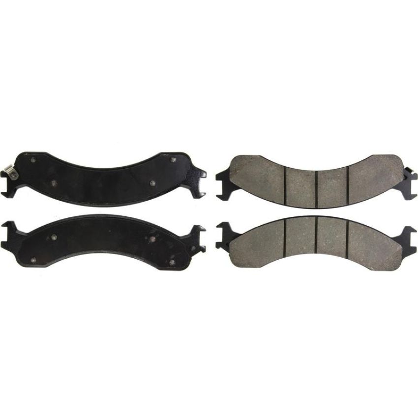 CENTRIC PARTS 306.08210 Centric Fleet Performance Brake Pads with Hardware