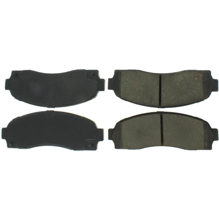 CENTRIC PARTS 306.08331 Centric Fleet Performance Brake Pads with Hardware