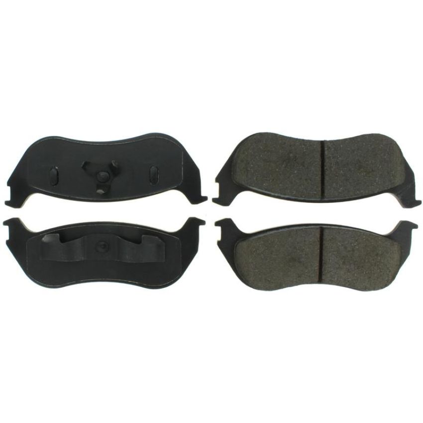 CENTRIC PARTS 306.08810 Centric Fleet Performance Brake Pads with Hardware