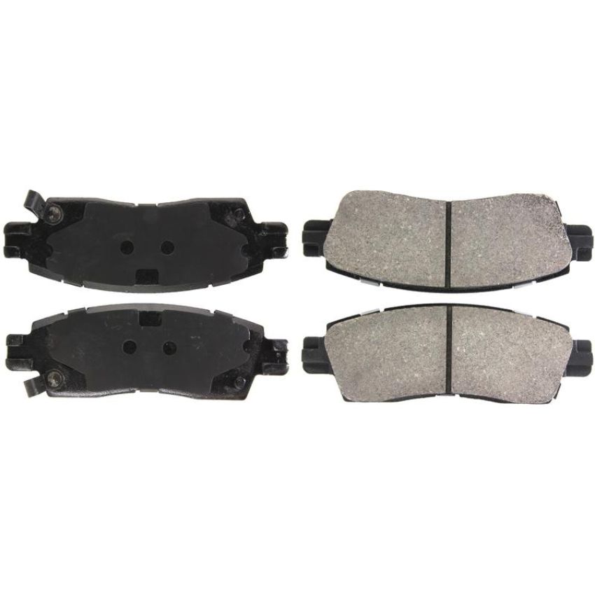 CENTRIC PARTS 306.08830 Centric Fleet Performance Brake Pads with Hardware