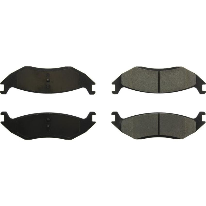 CENTRIC PARTS 306.08980 Centric Fleet Performance Brake Pads with Hardware