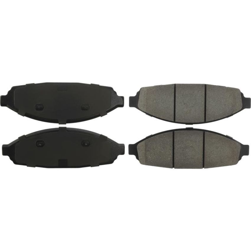 CENTRIC PARTS 306.09310 Centric Fleet Performance Brake Pads with Hardware