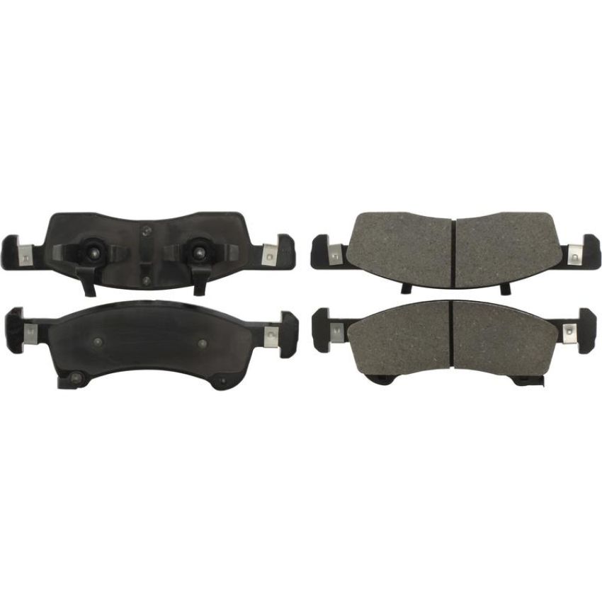 CENTRIC PARTS 306.09340 Centric Fleet Performance Brake Pads with Hardware