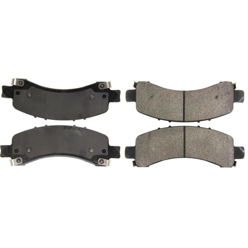 CENTRIC PARTS 306.09741 Centric Fleet Performance Brake Pads with Hardware