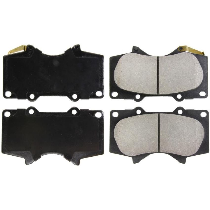 CENTRIC PARTS 306.09760 Centric Fleet Performance Brake Pads with Hardware