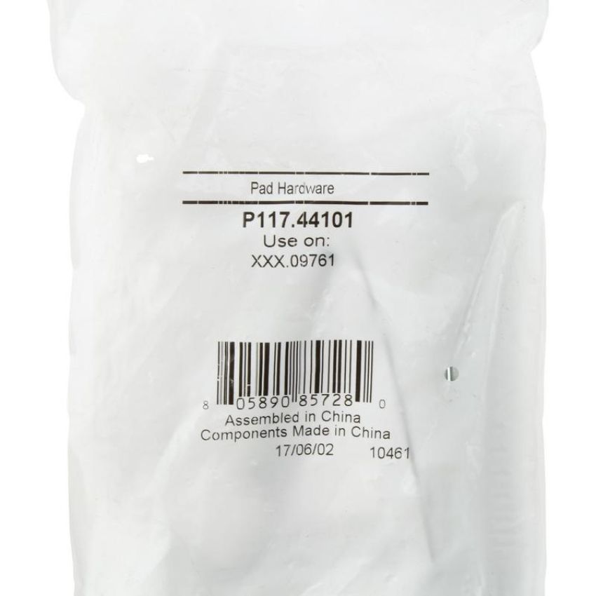 CENTRIC PARTS 306.09761 Centric Fleet Performance Brake Pads with Hardware