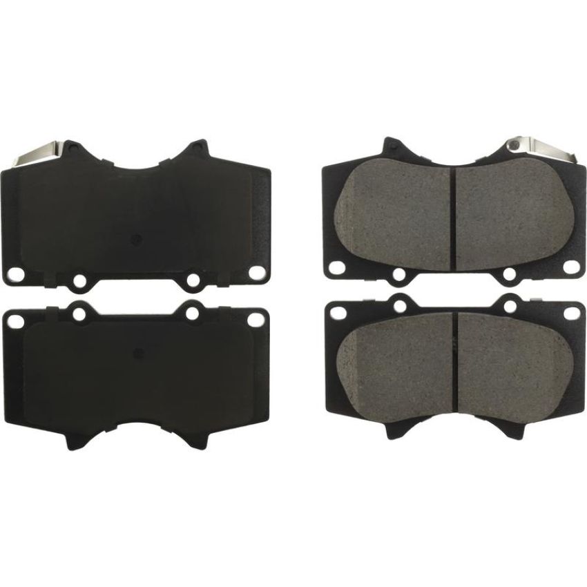 CENTRIC PARTS 306.09761 Centric Fleet Performance Brake Pads with Hardware
