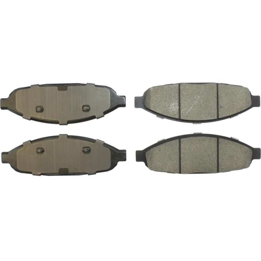 CENTRIC PARTS 306.09970 Centric Fleet Performance Brake Pads with Hardware