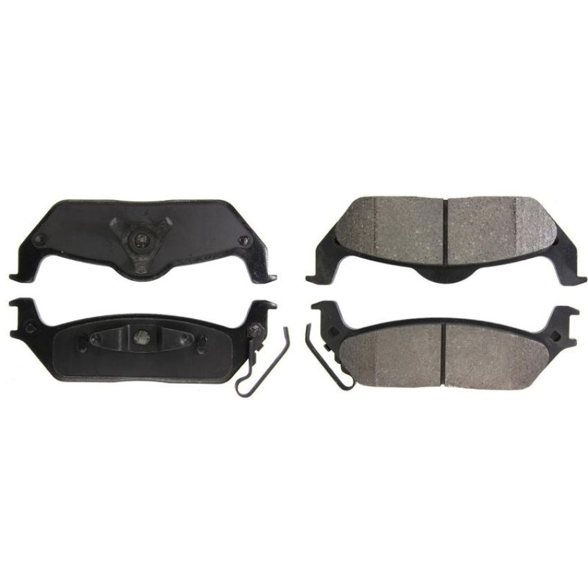 CENTRIC PARTS 306.10120 Centric Fleet Performance Brake Pads with Hardware