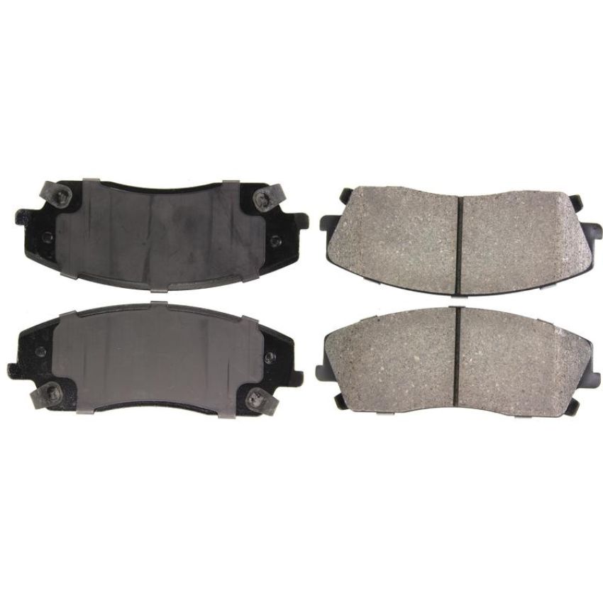CENTRIC PARTS 306.10560 Centric Fleet Performance Brake Pads with Hardware