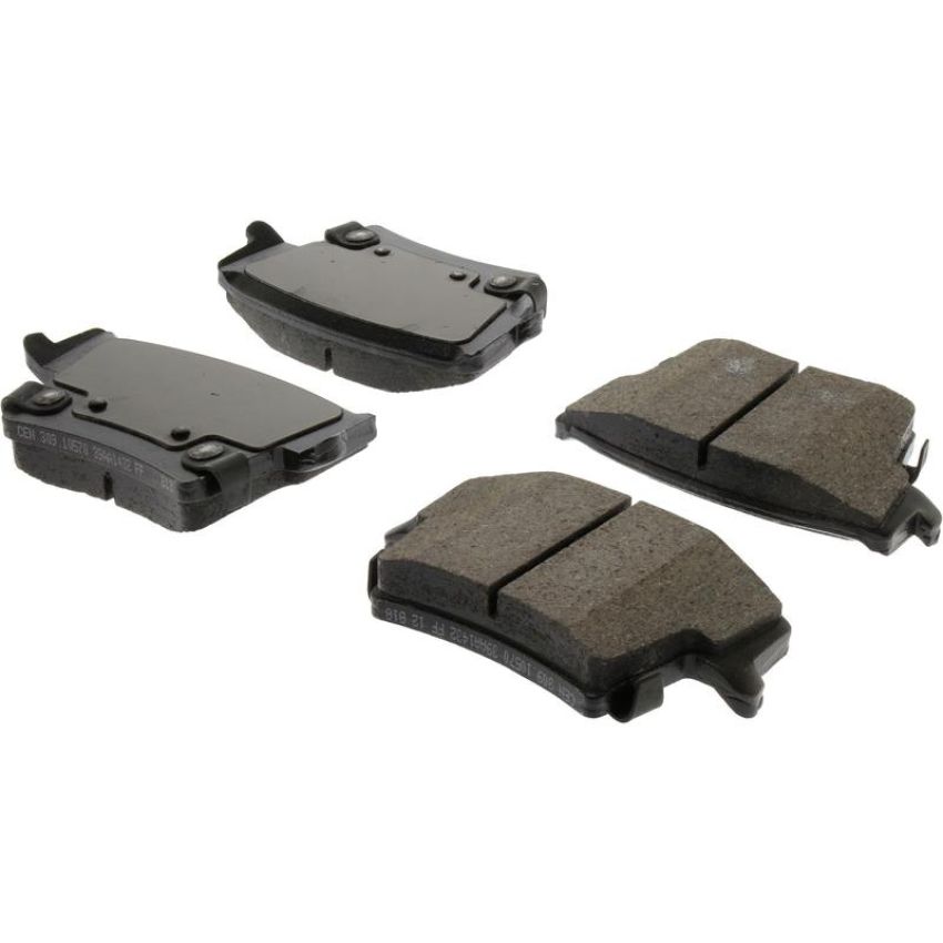 CENTRIC PARTS 306.10572 Centric Fleet Performance Brake Pads with Hardware