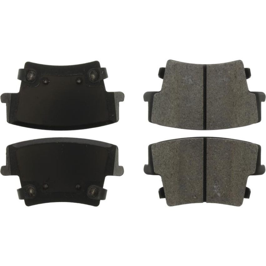 CENTRIC PARTS 306.10572 Centric Fleet Performance Brake Pads with Hardware
