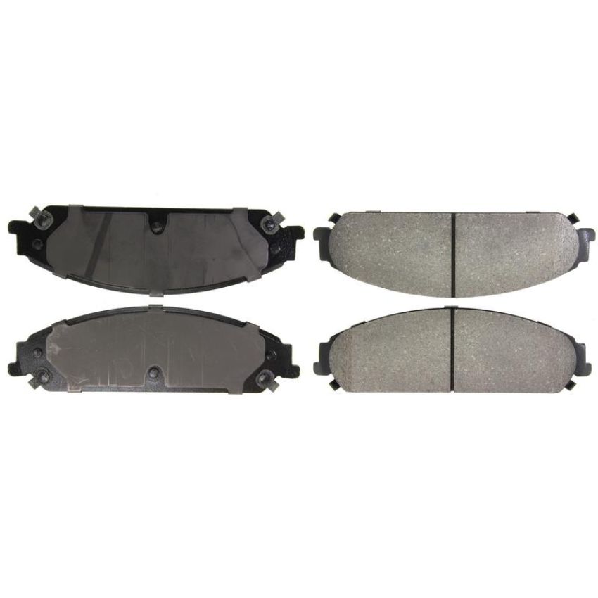 CENTRIC PARTS 306.10580 Centric Fleet Performance Brake Pads with Hardware