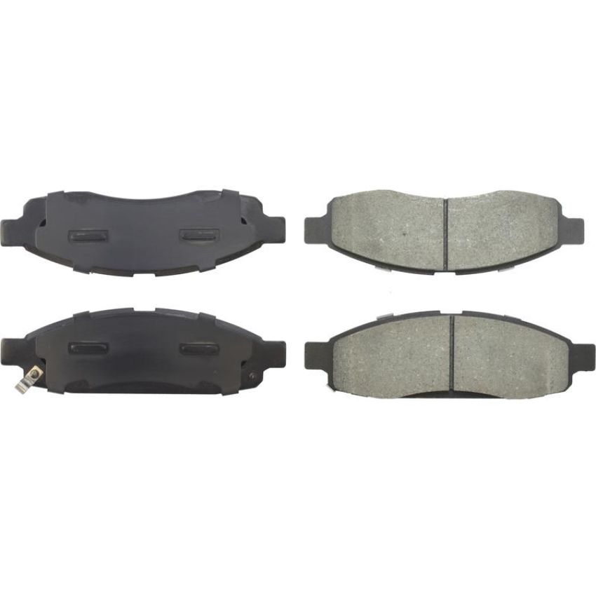 CENTRIC PARTS 306.11830 Centric Fleet Performance Brake Pads with Hardware