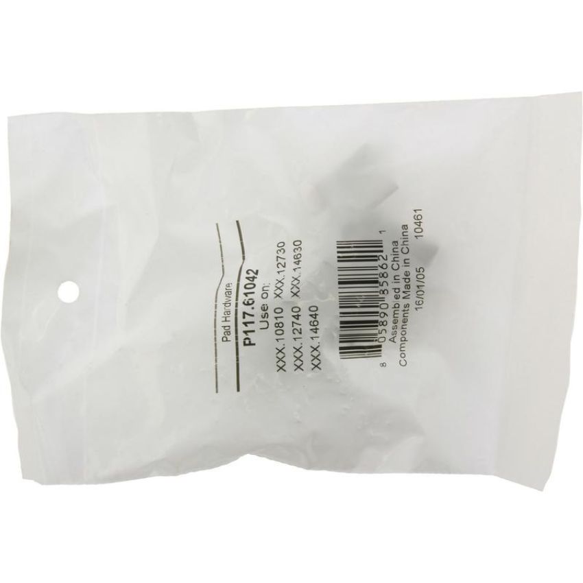 CENTRIC PARTS 306.12730 Centric Fleet Performance Brake Pads with Hardware