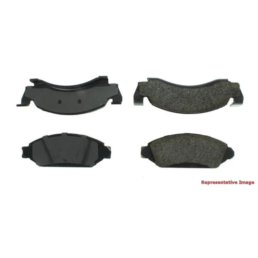 CENTRIC PARTS 306.13120 Centric Fleet Performance Brake Pads with Hardware