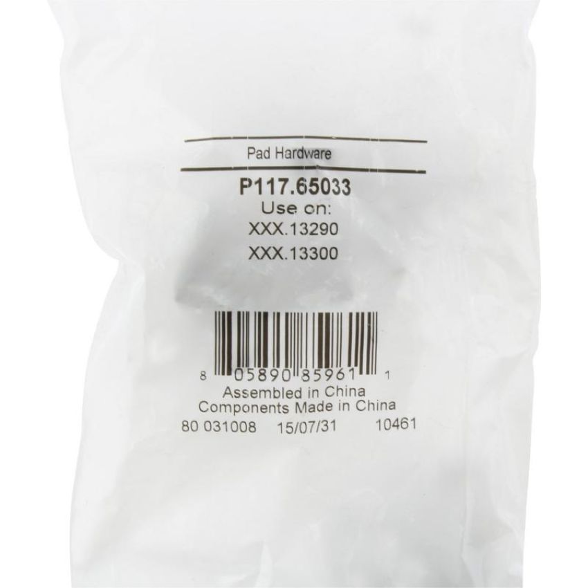 CENTRIC PARTS 306.13300 Centric Fleet Performance Brake Pads with Hardware