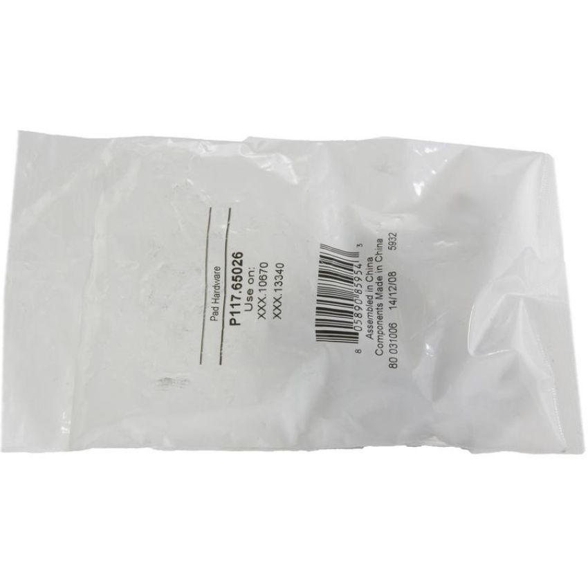 CENTRIC PARTS 306.13340 Centric Fleet Performance Brake Pads with Hardware
