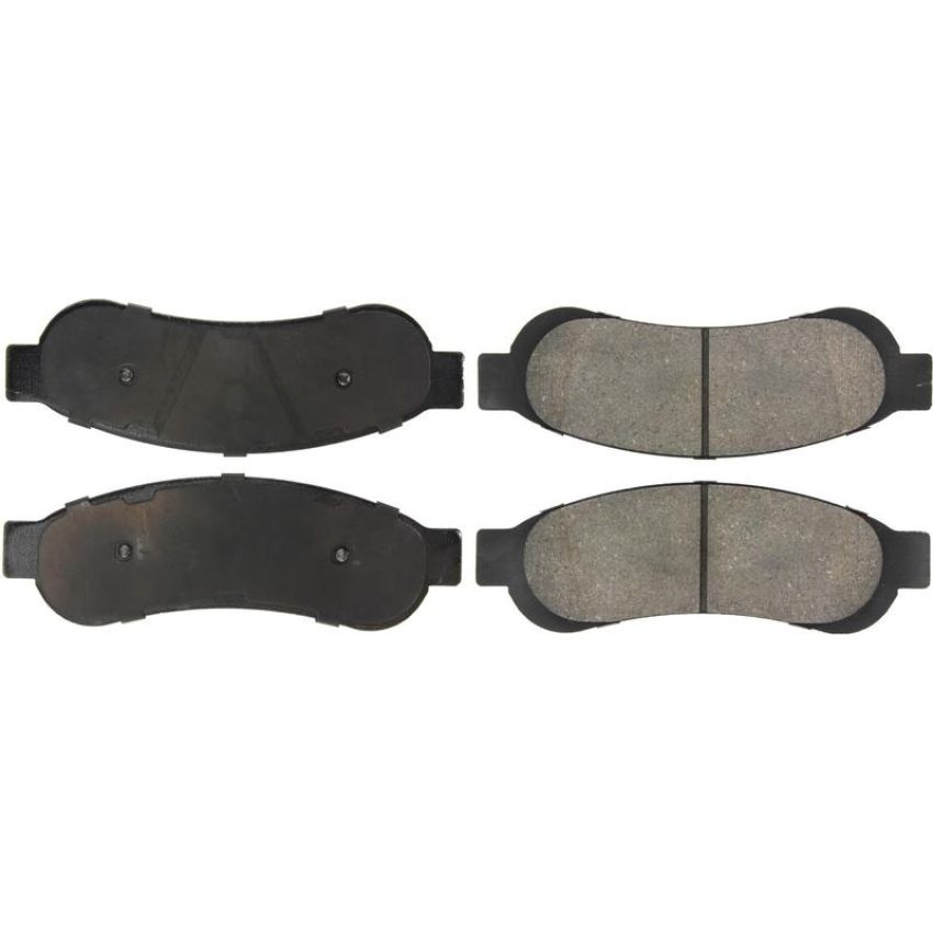 CENTRIC PARTS 306.13340 Centric Fleet Performance Brake Pads with Hardware