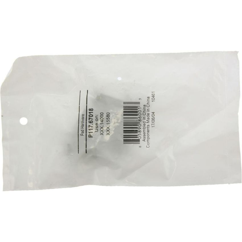 CENTRIC PARTS 306.14000 Centric Fleet Performance Brake Pads with Hardware