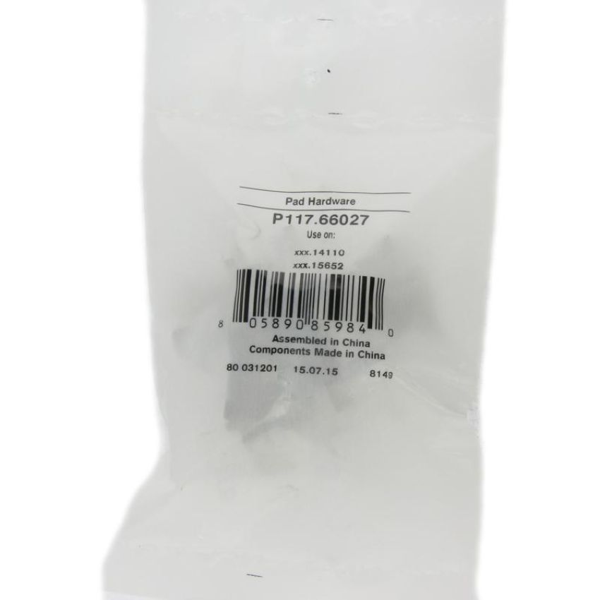 CENTRIC PARTS 306.14110 Centric Fleet Performance Brake Pads with Hardware