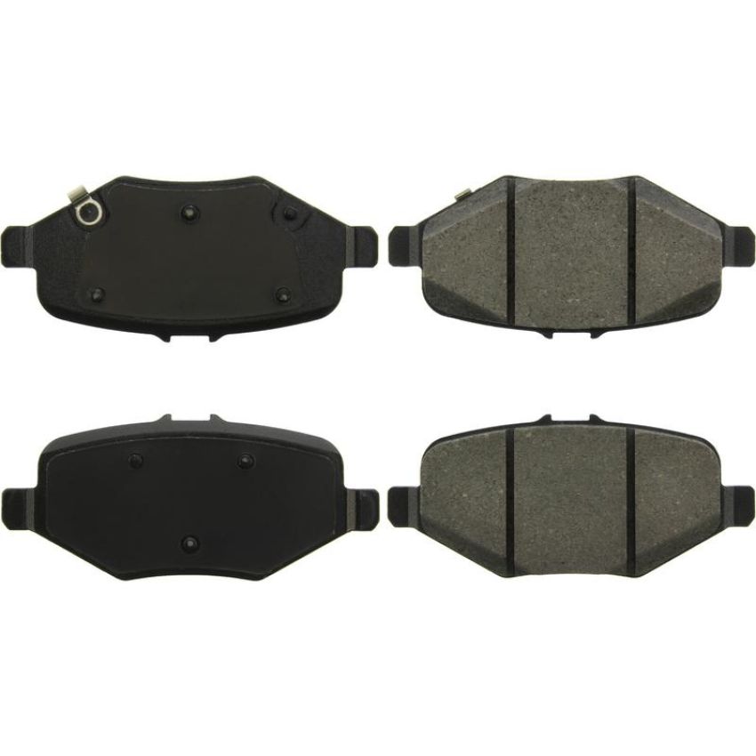 CENTRIC PARTS 306.16120 Centric Fleet Performance Brake Pads with Hardware