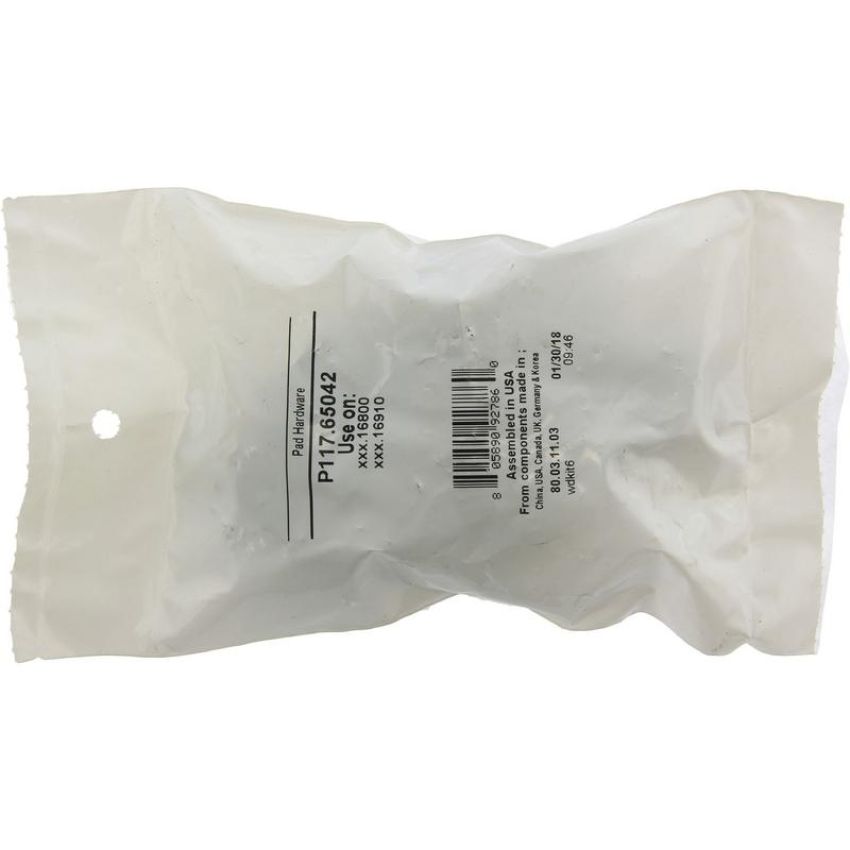 CENTRIC PARTS 306.16910 Centric Fleet Performance Brake Pads with Hardware