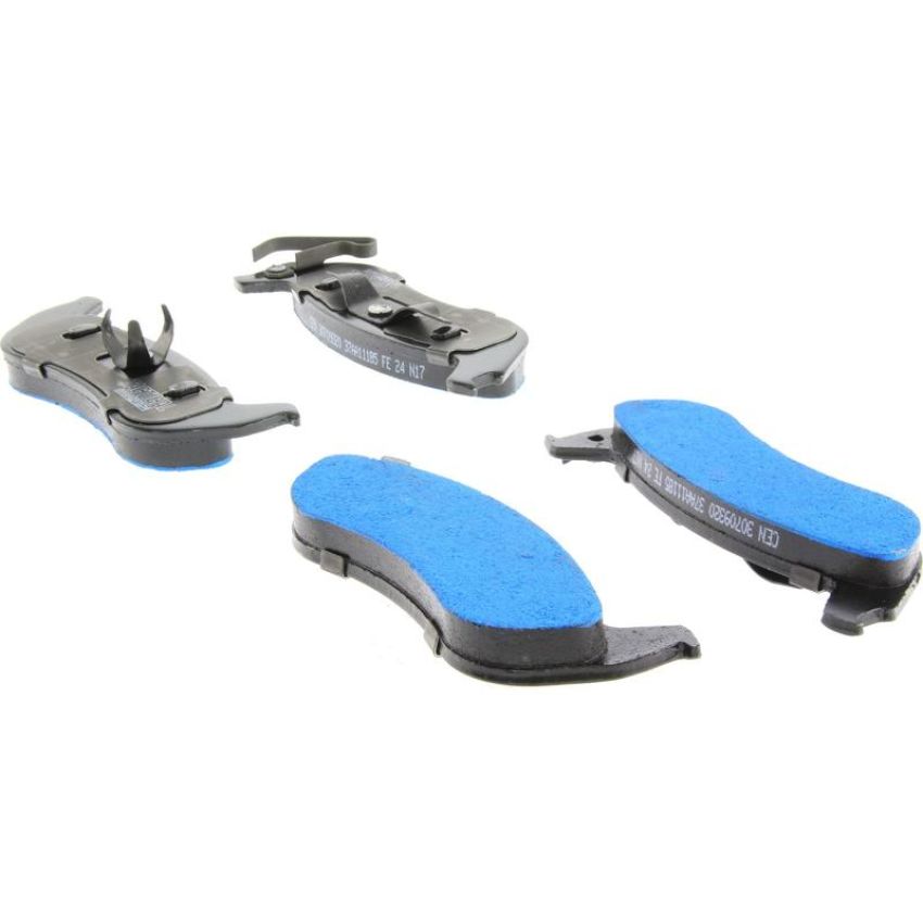 CENTRIC PARTS 307.09320 Centric Tactical Police Duty Brake Pads with Hardware