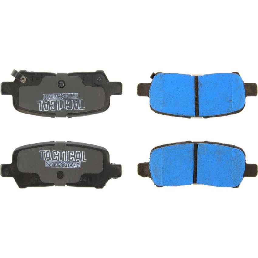 CENTRIC PARTS 307.09990 Centric Tactical Police Duty Brake Pads with Hardware