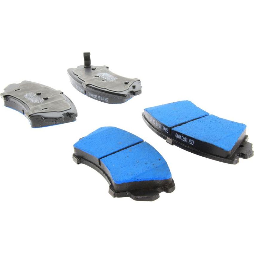 CENTRIC PARTS 307.14040 Centric Tactical Police Duty Brake Pads with Hardware