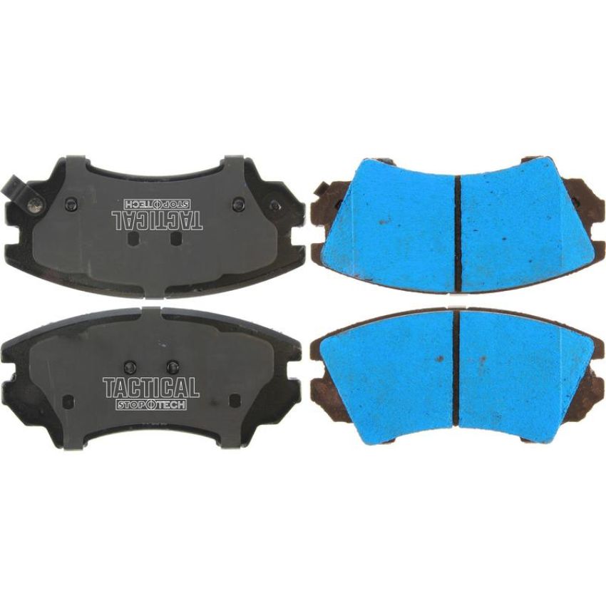 CENTRIC PARTS 307.14040 Centric Tactical Police Duty Brake Pads with Hardware