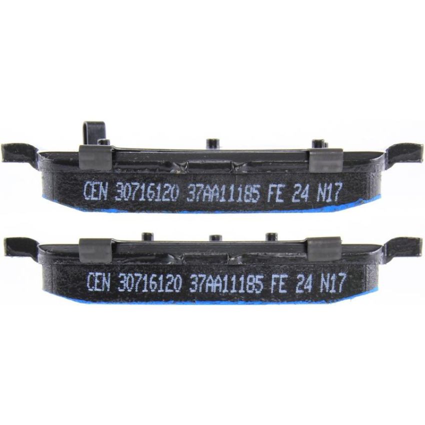 CENTRIC PARTS 307.16120 Centric Tactical Police Duty Brake Pads with Hardware