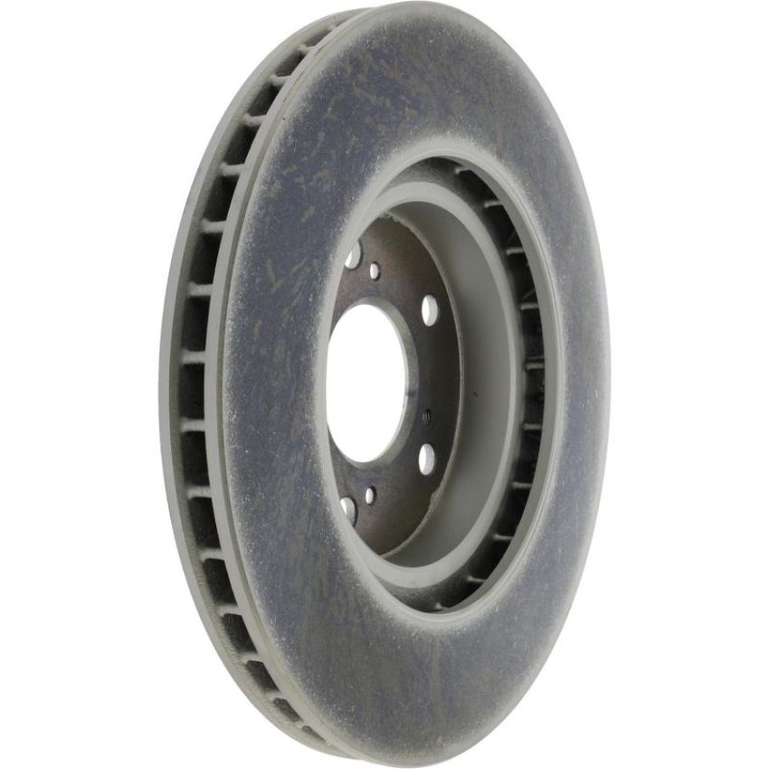 CENTRIC PARTS 320.40066C Centric GCX HC Rotor with High Carbon Content and Partial Coating