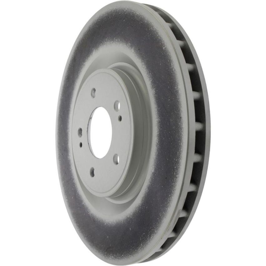 CENTRIC PARTS 320.46076C Centric GCX HC Rotor with High Carbon Content and Partial Coating