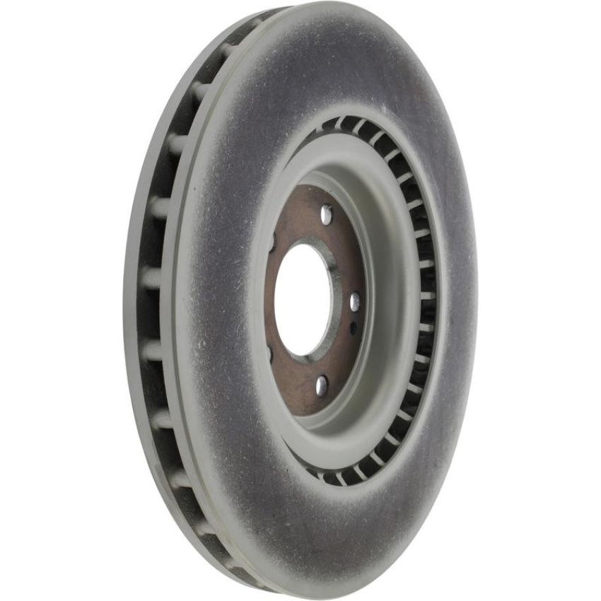 CENTRIC PARTS 320.46076C Centric GCX HC Rotor with High Carbon Content and Partial Coating