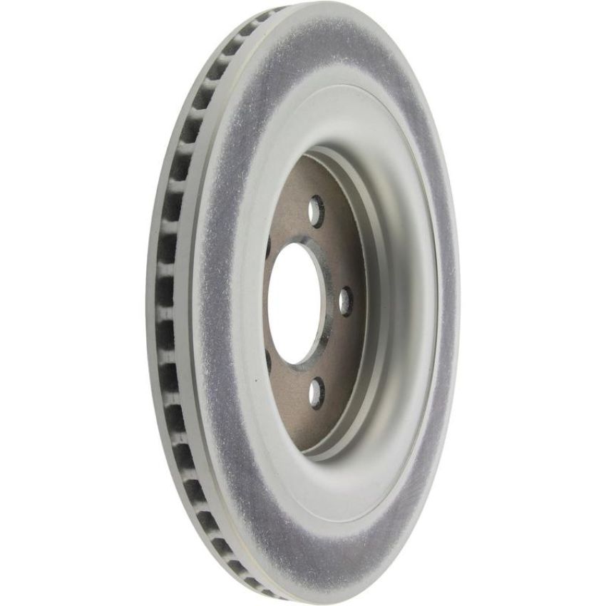 CENTRIC PARTS 320.61109C Centric GCX HC Rotor with High Carbon Content and Partial Coating