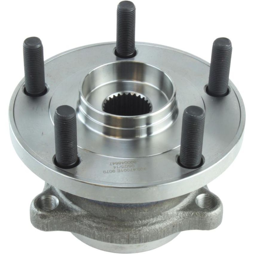 CENTRIC PARTS 400.47001E C-Tek Standard Hub and Bearing Assembly; With ABS