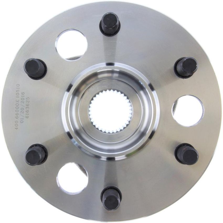 CENTRIC PARTS 400.66000E C-Tek Standard Hub and Bearing Assembly without ABS
