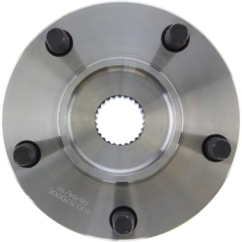 CENTRIC PARTS 400.67000E C-Tek Standard Hub and Bearing Assembly without ABS