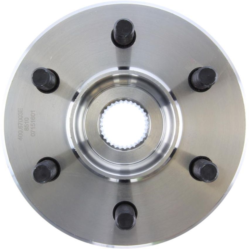 CENTRIC PARTS 400.67003E C-Tek Standard Hub and Bearing Assembly without ABS