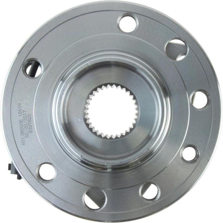 CENTRIC PARTS 401.38000E C-Tek Standard Hub and Bearing Assembly; With ABS Tone Ring / Encoder