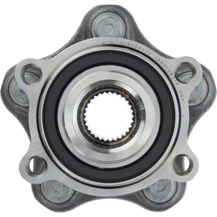 CENTRIC PARTS 401.42003 Centric Premium Hub and Bearing Assembly; With ABS Tone Ring / Encoder